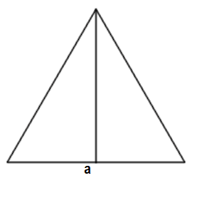pole obwód trójkąta równobocznego